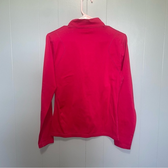 Lole Hot Pink Quarter Zip Pullover Medium - Picture 4 of 5